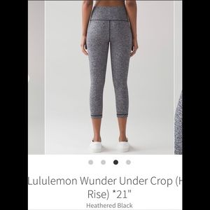 LULULEMON Wunder Under High Rise Pants